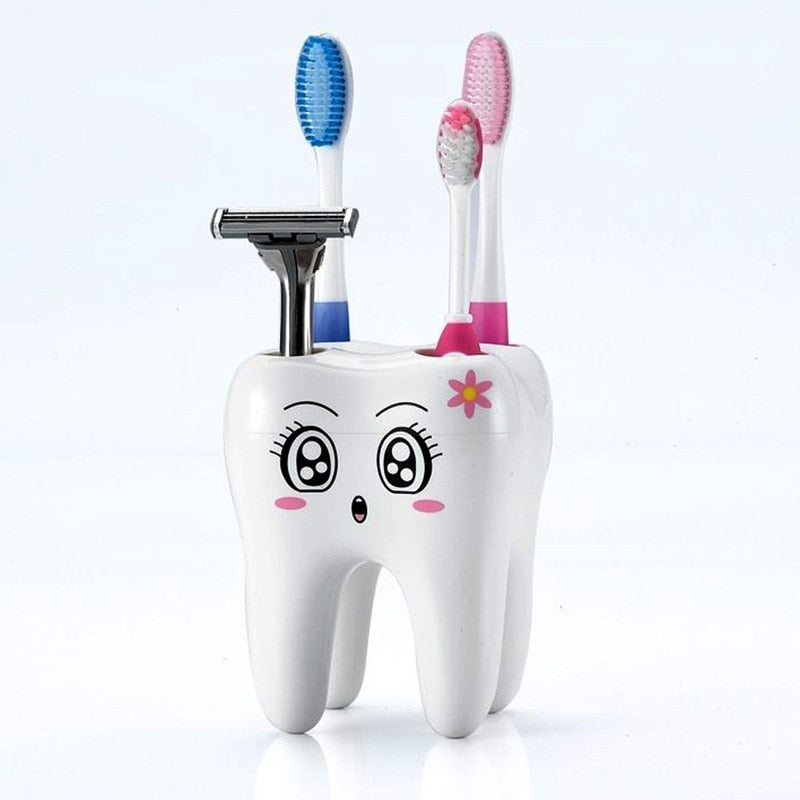 4 Hole Toothbrush Stand