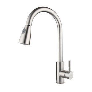 Silver Kitchen Faucet